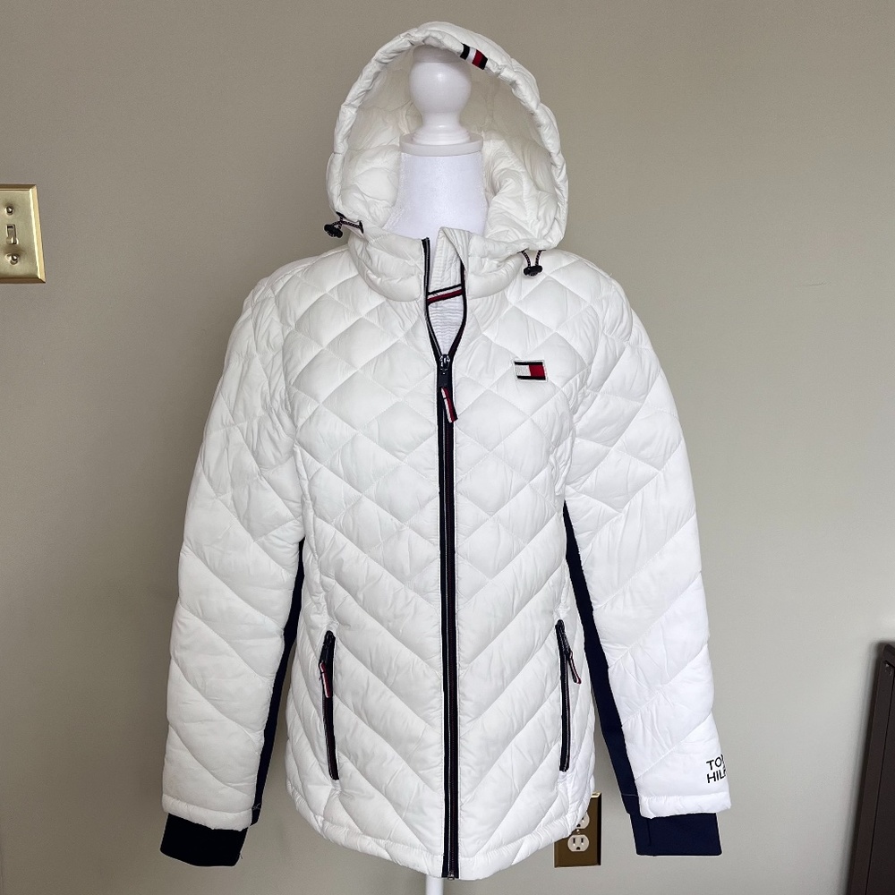 Tommy Hilfiger Ladies Winter Jacket White M
